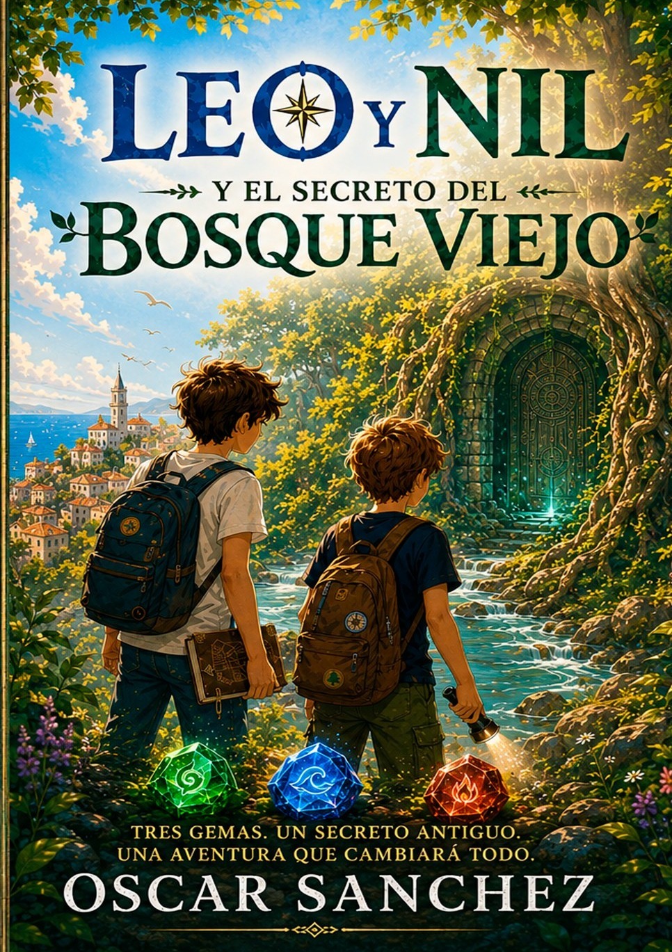 Portada de Leo y Nil y el secreto del Bosque Viejo